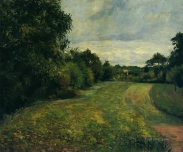  woods Canvas - the backwoods of st antony pontoise 1876 Camille Pissarro